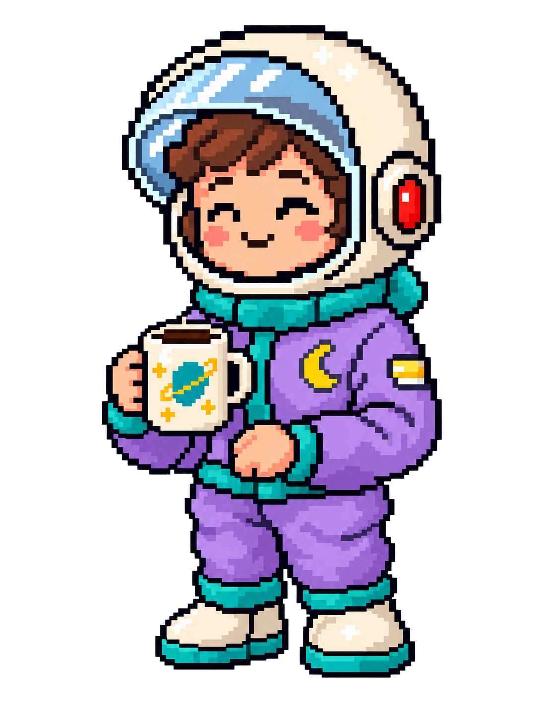 things you'd find in a ☕ Cozy Space Diner sprite pack