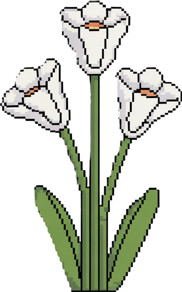 flora you would find in a sprite pack with the description "๐ Cowpunk Frontier Town Steam tractors, robot cattle, neon saloons, sheriff drones. A western powered by milk, gears, and attitude."