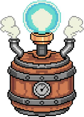 flora you would find in a sprite pack with the description "๐ Cowpunk Frontier Town Steam tractors, robot cattle, neon saloons, sheriff drones. A western powered by milk, gears, and attitude."
