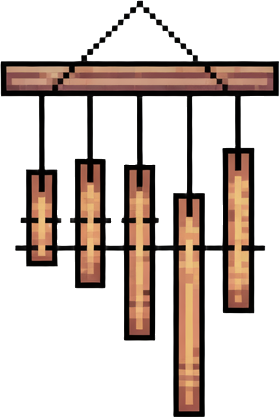 Golden grasses, wind chimes, scarecrows that move, half-seen ghost animals, gentle dusk lighting. Melancholy and beautiful. you would find in a "๐ป Sunset Prairie Spirits" Sprite pack