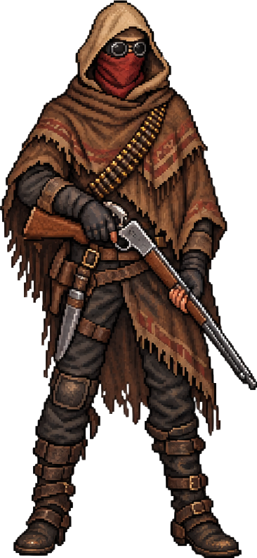 characters you would find in a wild west video game